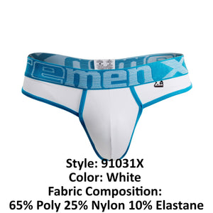 Men's thongs - Xtremen 91031X Piping Plus Size Male Thongs available at MensUnderwear.io - Image 14