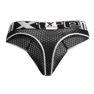 Men's thongs - Xtremen 91036X Mesh Male Thongs - Plus Size available at MensUnderwear.io - Image 20