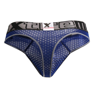 Men's thongs - Xtremen 91036X Mesh Male Thongs - Plus Size available at MensUnderwear.io - Image 27