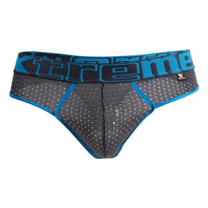 Men's thongs - Xtremen 91036X Mesh Male Thongs - Plus Size available at MensUnderwear.io - Image 4