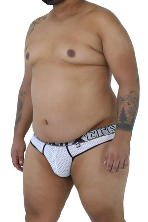 Men's thongs - Xtremen 91036X Mesh Male Thongs - Plus Size available at MensUnderwear.io - Image 10