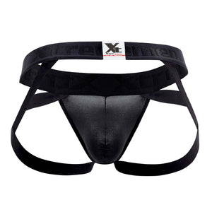 Jockstrap underwear - Xtremen Underwear 91054-3 Double Strap Jockstrap available at MensUnderwear.io - Image 26