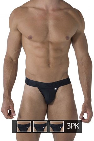 Men's bikini underwear - Xtremen Underwear 91057-3 3PK Big Pouch Men's Bikini available at MensUnderwear.io - Image 8