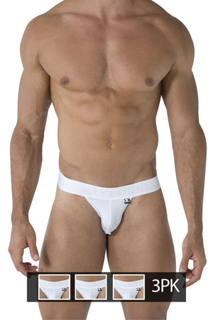 Men's bikini underwear - Xtremen Underwear 91057-3 3PK Big Pouch Men's Bikini available at MensUnderwear.io - Image 30