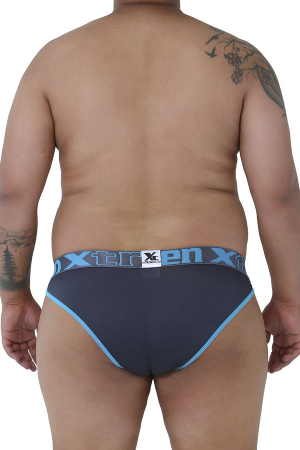 Xtremen 91021x Microfiber Briefs Plus Size Blue –  -  Men's Underwear and Swimwear