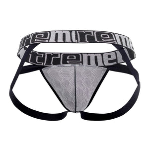 Xtremen Underwear Microfiber Jacquard Jockstrap available at www.MensUnderwear.io - 18