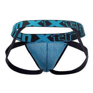 Xtremen Underwear Microfiber Jacquard Jockstrap available at www.MensUnderwear.io - 6