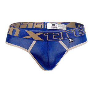 Xtremen Underwear Microfiber Jacquard Men's Thongs available at www.MensUnderwear.io - 4