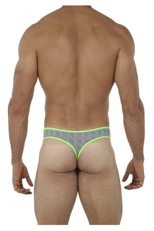 Xtremen Underwear Microfiber Jacquard Men's Thongs available at www.MensUnderwear.io - 2