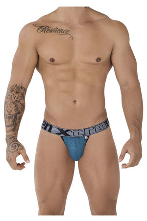 Xtremen Underwear Microfiber Jacquard Men's Bikini available at www.MensUnderwear.io - 13