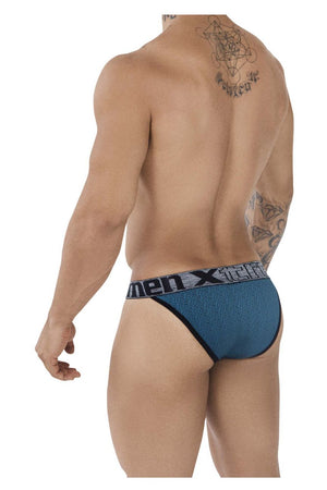 Xtremen Underwear Microfiber Jacquard Men's Bikini available at www.MensUnderwear.io - 14