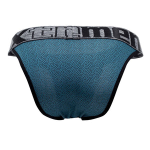 Xtremen Underwear Microfiber Jacquard Men's Bikini available at www.MensUnderwear.io - 18