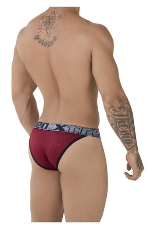 Xtremen Underwear Microfiber Jacquard Men's Bikini available at www.MensUnderwear.io - 8