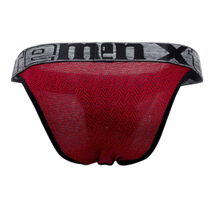 Xtremen Underwear Microfiber Jacquard Men's Bikini available at www.MensUnderwear.io - 12