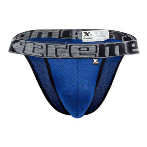 Xtremen Underwear Microfiber Jacquard Men's Bikini available at www.MensUnderwear.io - 4