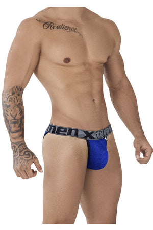 Xtremen Underwear Microfiber Jacquard Men's Bikini available at www.MensUnderwear.io - 3