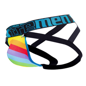 Xtremen Underwear Microfiber Pride Jockstrap available at www.MensUnderwear.io - 5
