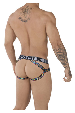 Xtremen Underwear Microfiber Pride Jockstrap available at www.MensUnderwear.io - 8