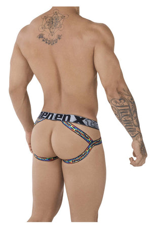 Xtremen Underwear Microfiber Pride Jockstrap available at www.MensUnderwear.io - 2