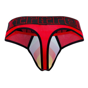 Xtremen Underwear Microfiber Pride Men's Thongs available at www.MensUnderwear.io - 12