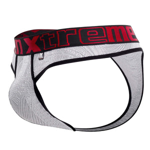 Xtremen Underwear Microfiber Jacquard Men's Thongs available at www.MensUnderwear.io - 5