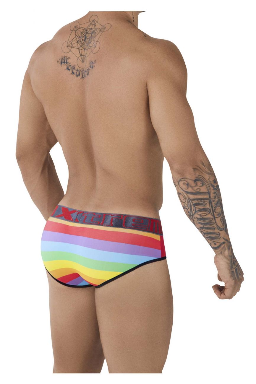 Xtremen Underwear Microfiber Pride Men's Briefs available at www.MensUnderwear.io - 1
