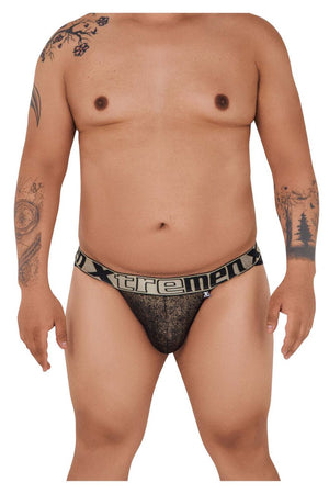 Xtremen Underwear Frice Microfiber Plus Size Men's Bikini available at www.MensUnderwear.io - 11