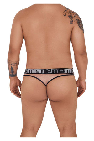 Xtremen Underwear Frice Microfiber Plus Size Men's Thongs available at www.MensUnderwear.io - 3
