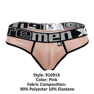 Xtremen Underwear Frice Microfiber Plus Size Men's Thongs available at www.MensUnderwear.io - 8