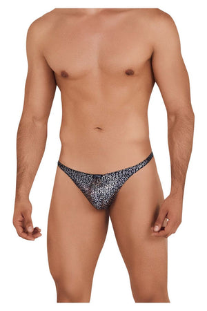 Xtremen Underwear Foil Microfiber Men's Thongs available at www.MensUnderwear.io - 8