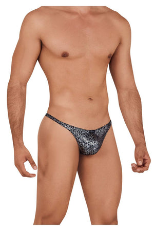 Xtremen Underwear Foil Microfiber Men's Thongs available at www.MensUnderwear.io - 10
