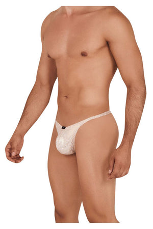 Xtremen Underwear Foil Microfiber Men's Thongs available at www.MensUnderwear.io - 3