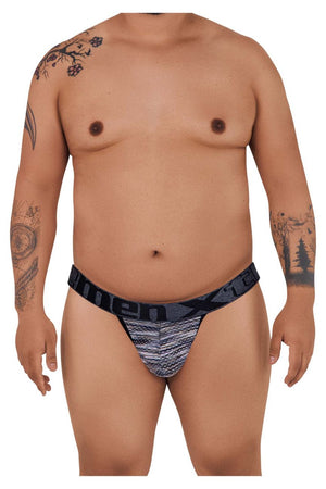 Xtremen Underwear Microfiber Mesh Plus Size Men's Bikini available at www.MensUnderwear.io - 8