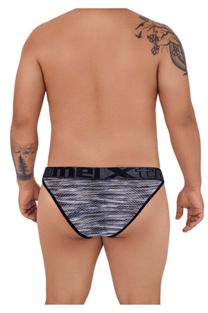 Xtremen Underwear Microfiber Mesh Plus Size Men's Bikini available at www.MensUnderwear.io - 9