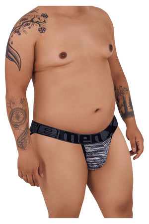 Xtremen Underwear Microfiber Mesh Plus Size Men's Bikini available at www.MensUnderwear.io - 10