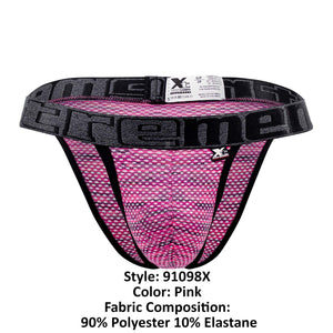 Xtremen Underwear Microfiber Mesh Plus Size Men's Bikini available at www.MensUnderwear.io - 7