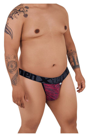 Xtremen Underwear Microfiber Mesh Plus Size Men's Bikini available at www.MensUnderwear.io - 17