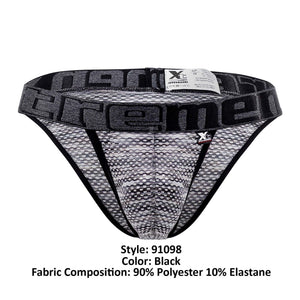 Xtremen Underwear Microfiber Mesh Men's Bikini available at www.MensUnderwear.io - 21