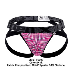 Xtremen Underwear Microfiber Mesh Jockstrap available at www.MensUnderwear.io - 7