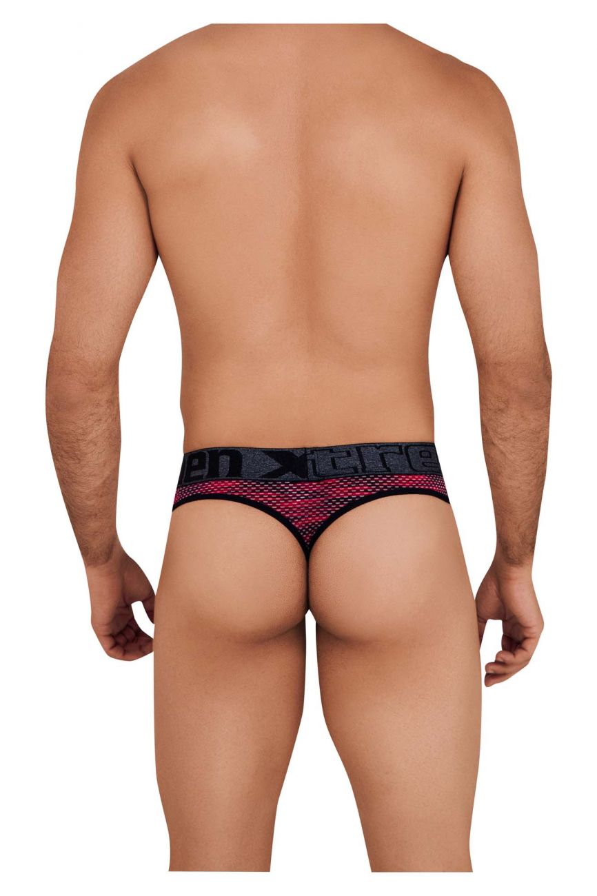 Xtremen Underwear Microfiber Mesh Men's Thongs available at www.MensUnderwear.io - 1
