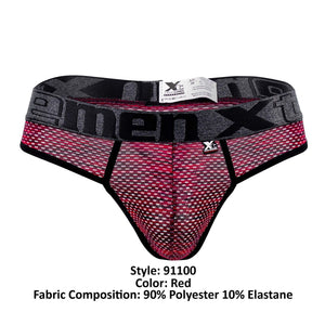Xtremen Underwear Microfiber Mesh Men's Thongs available at www.MensUnderwear.io - 8