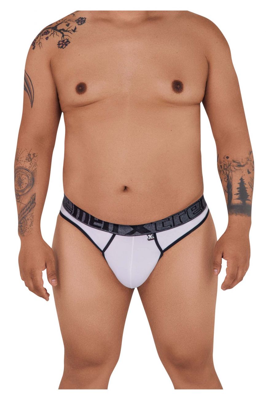Xtremen Underwear Microfiber Plus Size Men's Thongs available at www.MensUnderwear.io - 1