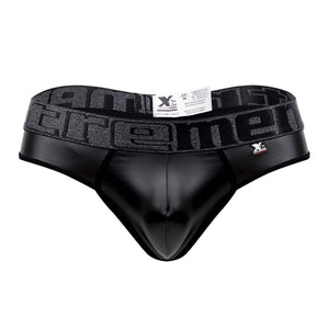 Xtremen Underwear Faux Leather Men's Thongs