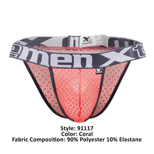 Xtremen Underwear Men's Sexy Lace Bikini
