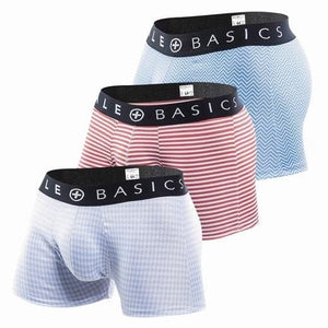 Men's trunk underwear - MaleBasics Fashion Trunk 3-Pack available at MensUnderwear.io - Image 16