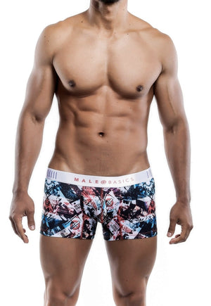 Men's trunk underwear - MaleBasics Hipster Trunk - London available at MensUnderwear.io - Image 5