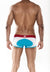 Malebasics Underwear Spot Men's Turquoise Trunk