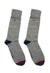 Malebasics Dress Socks - Gray