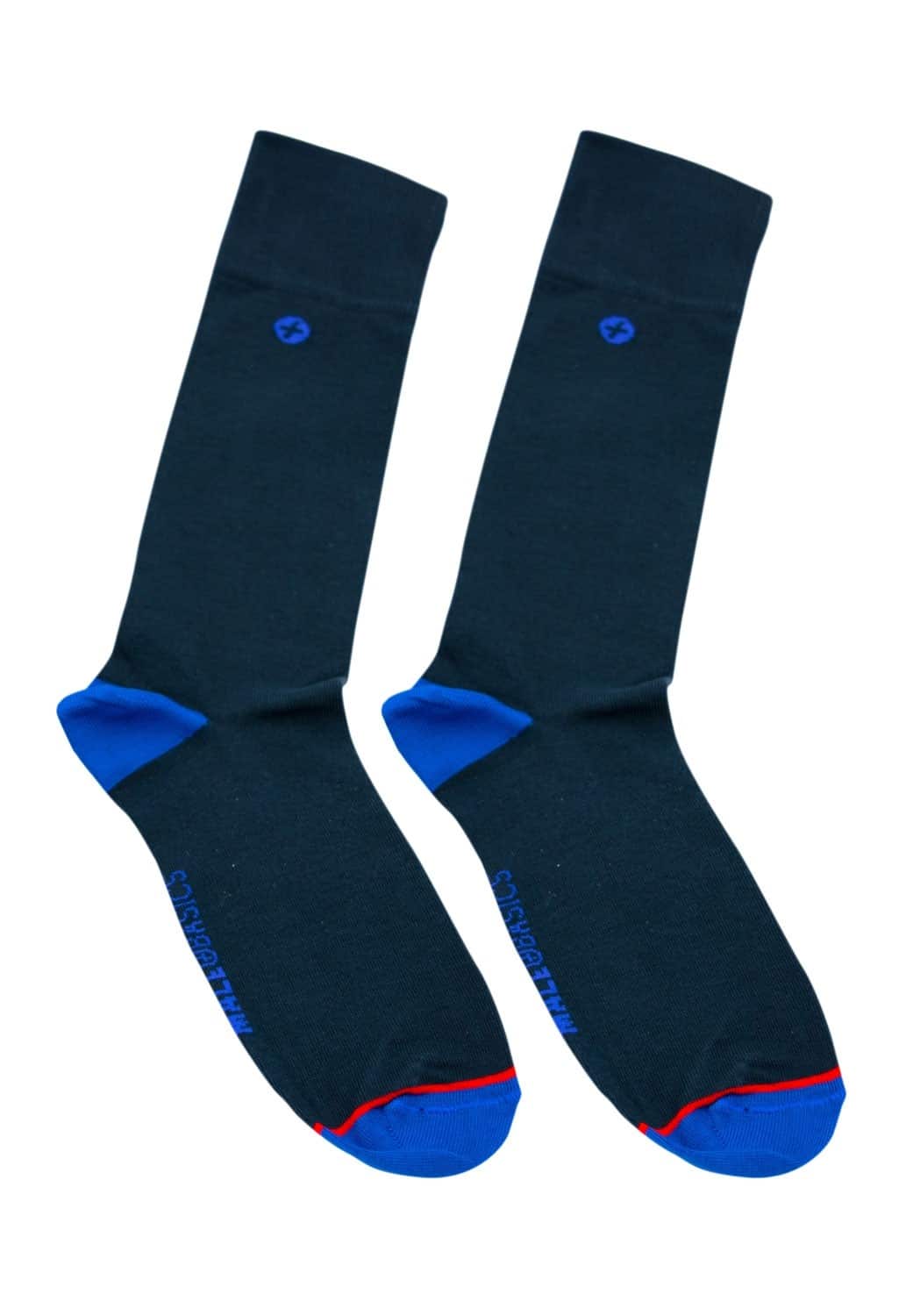 Malebasics Dress Socks - Navy