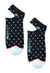MaleBasics Ankle Socks - Dotted